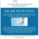 Business 2 image 1ST CHOICE RESOURCE GRP LTD Temporary Employment Agencies in Edinburgh Edh