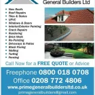 Business 18 image PRIME GENERAL BUILDERS LTD Roofing Materials in London Gr