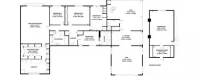 Business 1 image 2D FLOOR PLAN Surveyors in Edgware Mi