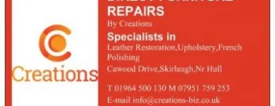 Business 12 image CREATIONS DIRECT FURNITURE REPAIRS Upholsterers in Beverley No