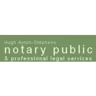 HUGH ANTON-STEPHENS NOTARY